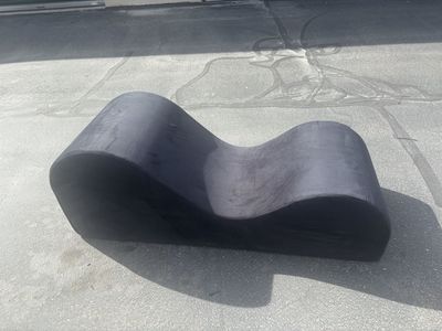 modern yoga chaise lounge chair