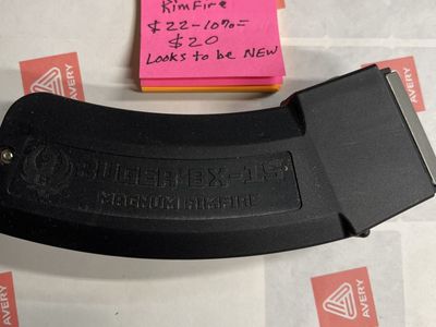 Ruger BX-15 Magnum Rimfire Mag.