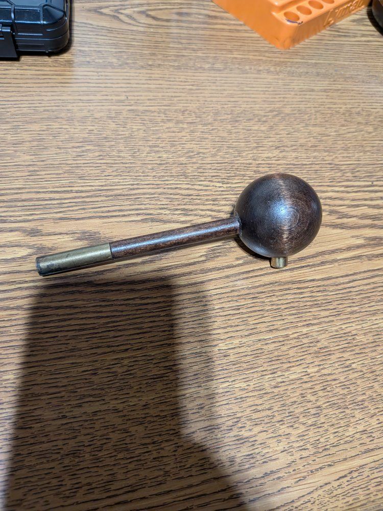 Muzzleloader ball starter 