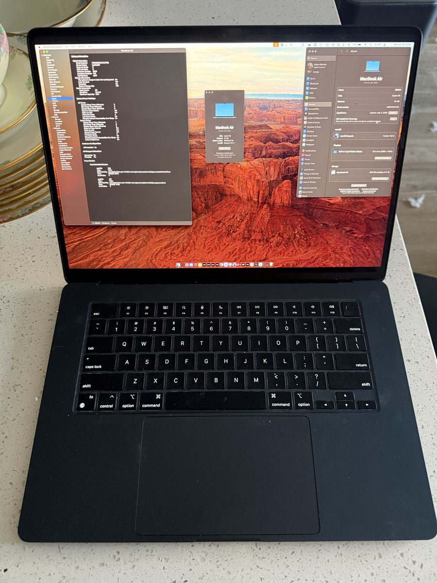 2023 MacBook Air M2 – 24GB RAM / 2TB SSD