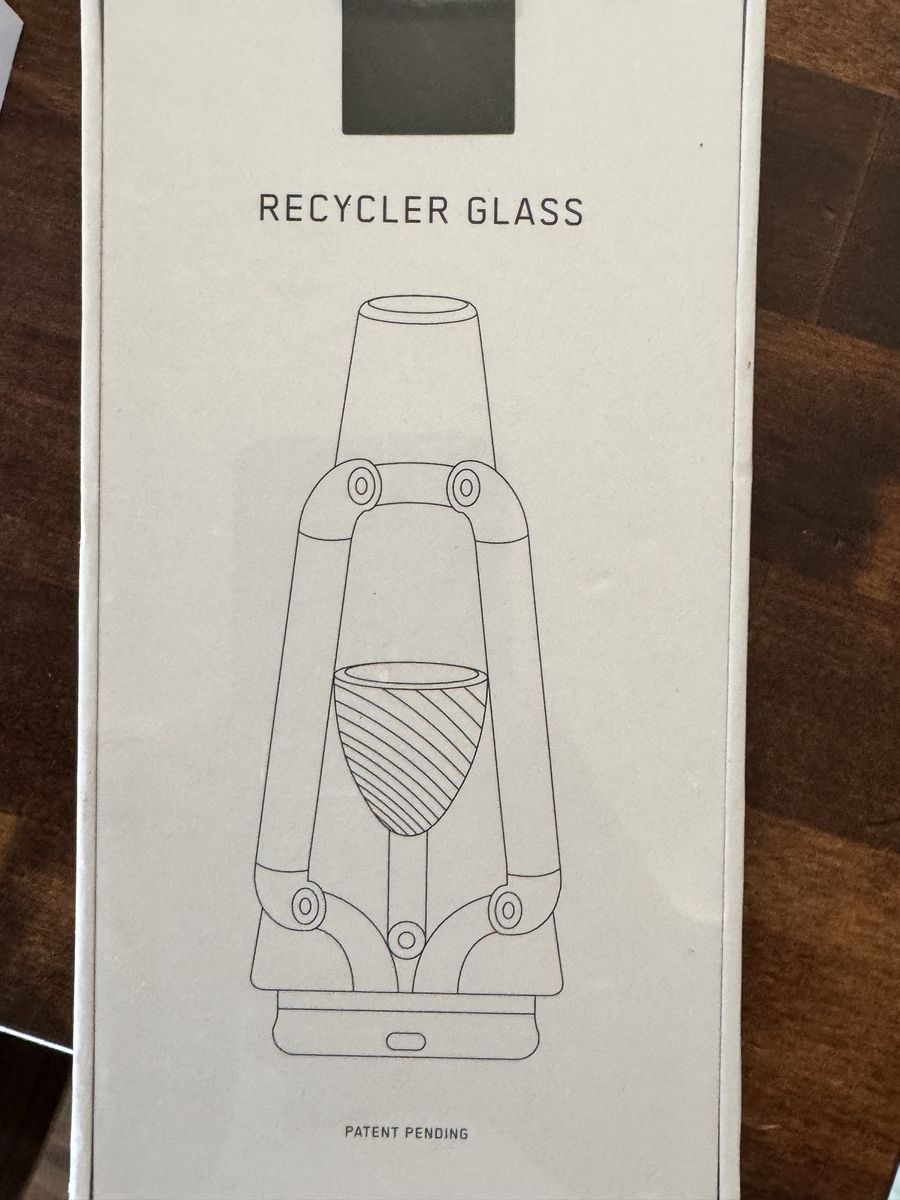 NEW iIN SEALED BOX PUFFCO PEAK RYAN FITT RECYCLER SPECIAL EDITION GLASS