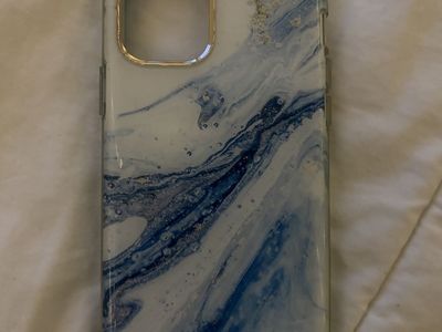 COSMO Blue Marble Design iPhone Case - Compatible with iPhone 11 Pro, Blue/White