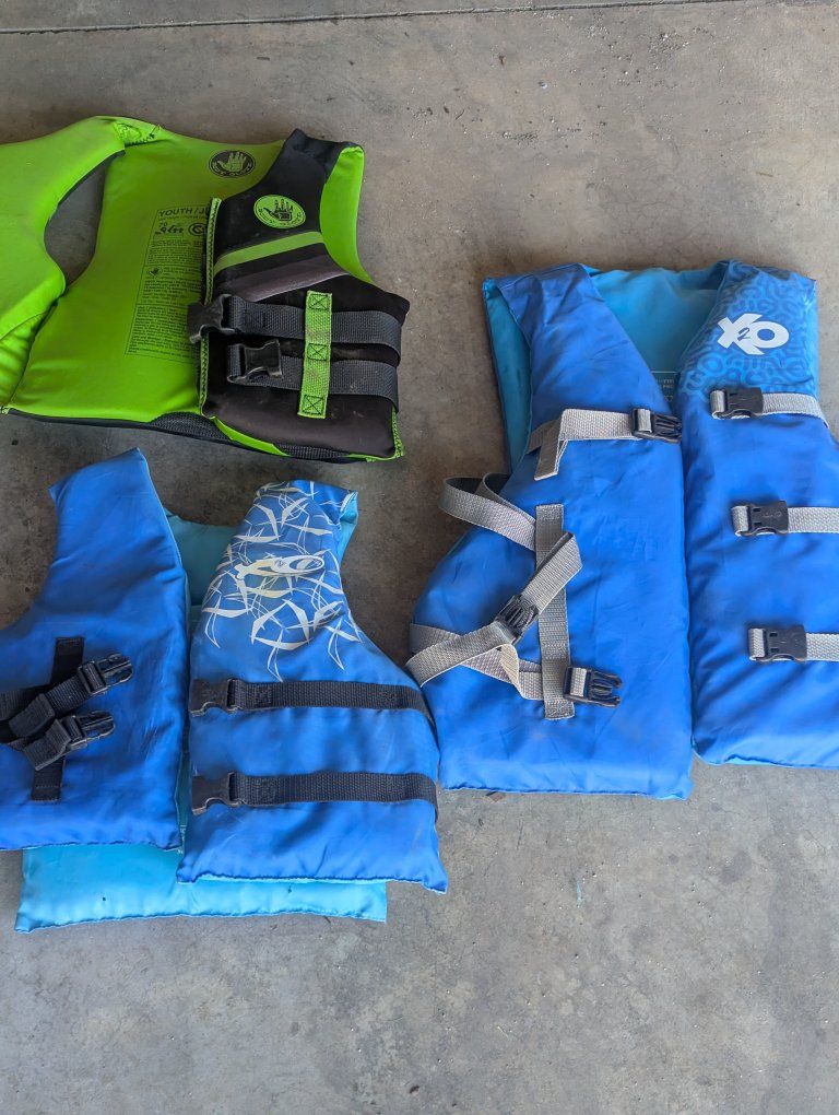Various Life Jackets
