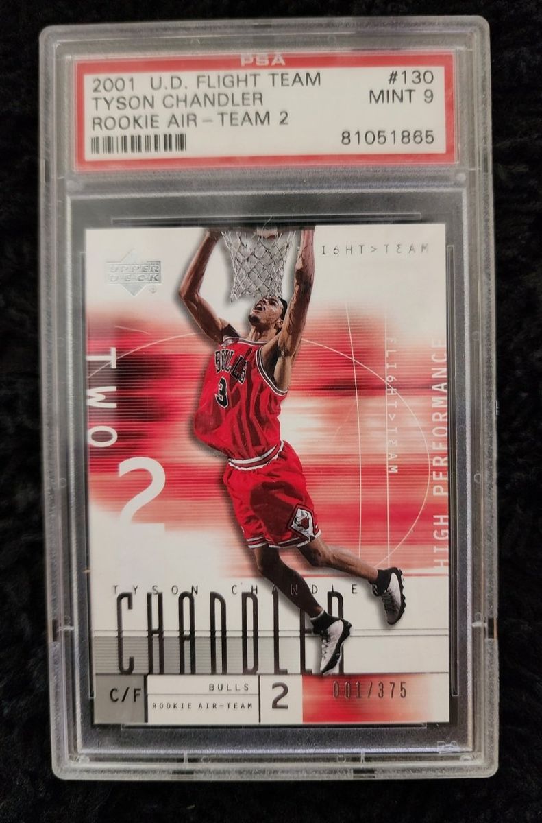 Tyson Chandler Rookie PSA Mint 9 #'D