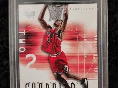 Tyson Chandler Rookie PSA Mint 9 #'D