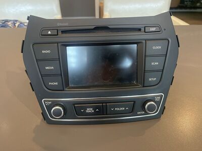 2017-2018 Hyundai Santa Fe OEM Factory Radio