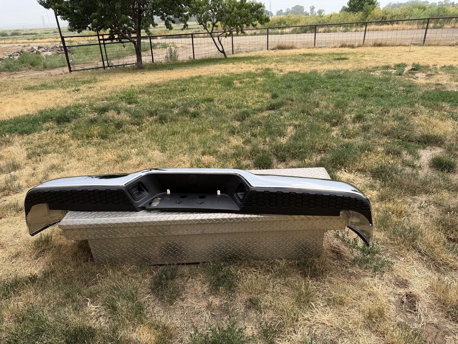 Chrome Rear Bumper for Dodge Ram Truck - Excellent Condition