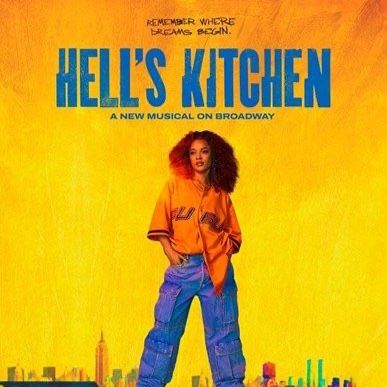Hell's Kitchen Musical Tickets x2 - Eccles, July 7 @ 7 PM, 2nd Tier Left, Row D 102-104