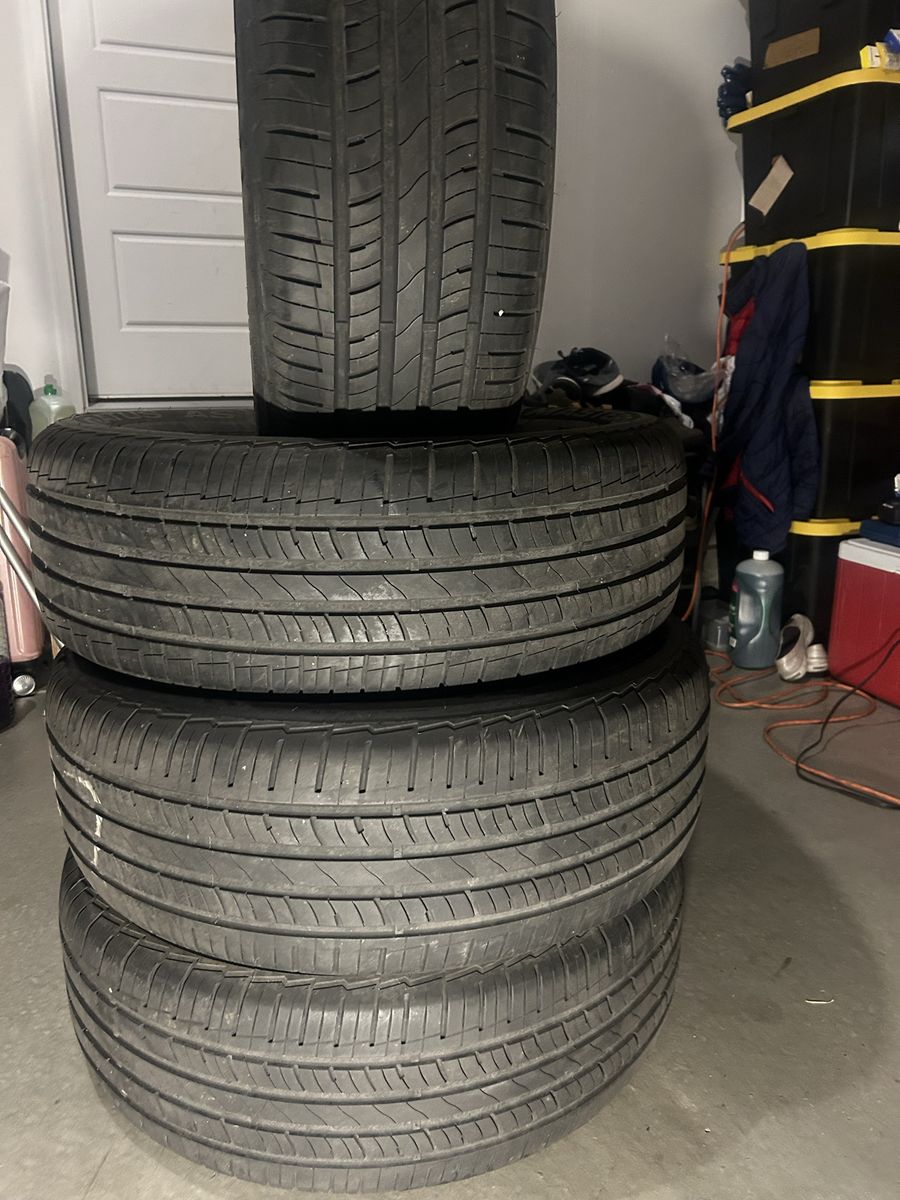 4 tires 235/60/18 Mastercrat Stratus 240.00