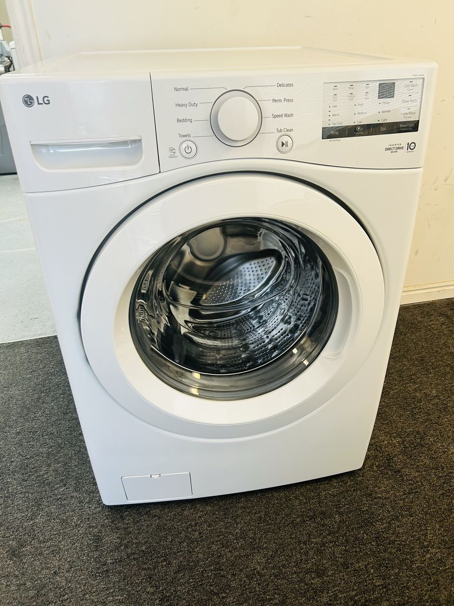 New 2026 LG washing machine