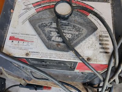 Vintage Sears Craftsman Dual Range 230 Amp Welder
