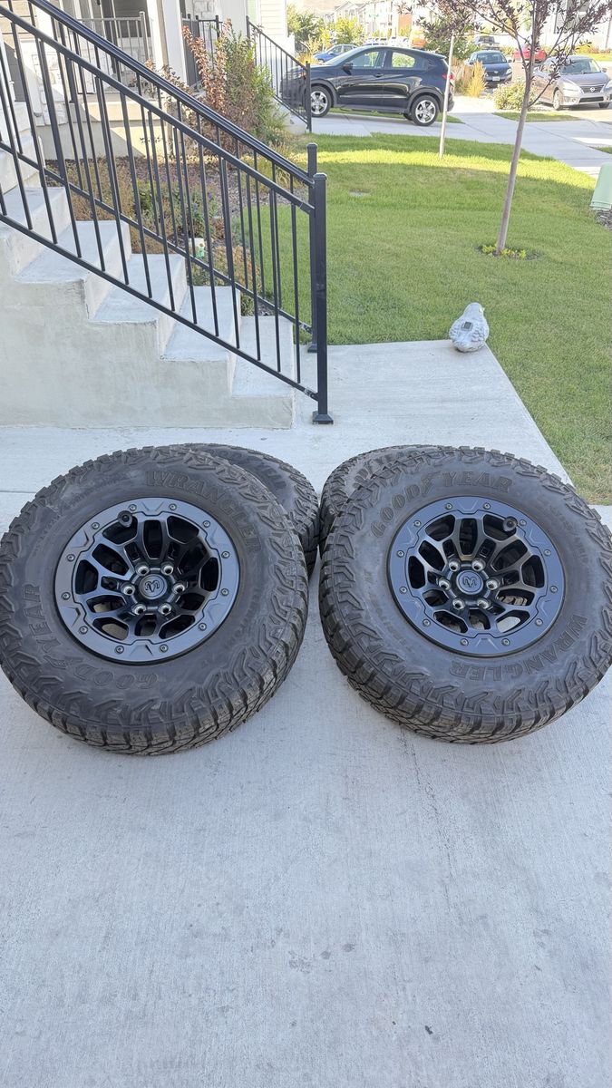 Dodge Ram TRX Limited Edition Rims and Tires 325/65R18 Goodyear Wrangler Territory MT Almost new 