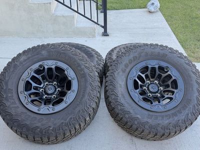Dodge Ram TRX Limited Edition Rims and Tires 325/65R18 Goodyear Wrangler Territory MT Almost new