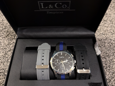 L & Co mens watch