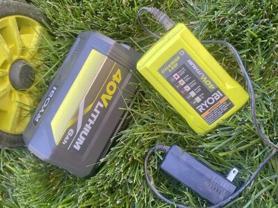 Ryobi 40 Volt 40v 6ah Battery And Charger