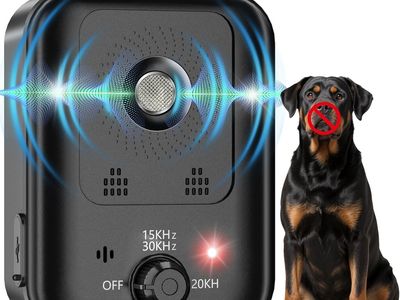 NEW Anti Barking Device for Dogs, with 3 Modes, Rechargeable Ultrasonic, Effective Stop Barking Dog Device