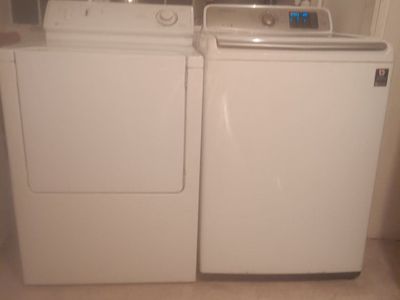Samsung washer Maytag electric dryer