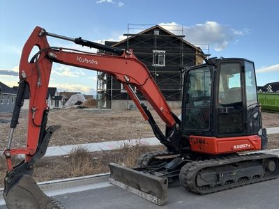 Kubota KX057-5 Mini Excavator Rental – 5-6 Ton Digging Machine – Trenching, Footings & Landscaping