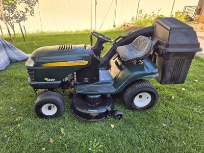 Craftsman Riding Mower with Bags