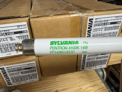 Sylvania FP14/841/ECO Light Bulbs(BOX OF 40)-----(Bulk Available)