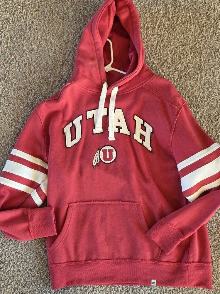 Utah Utes Hoodie Official New with Tags Red XL