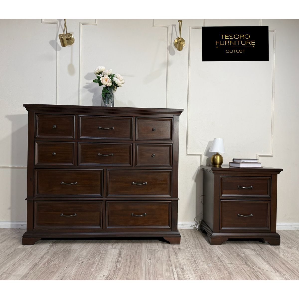 FERGUS TALL BOY DRESSER SET WE OFFER DELIVERY