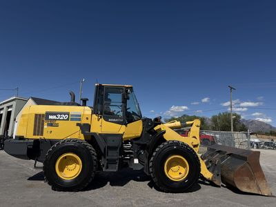 2016 Komatsu WA320-8 Wheel Loader Tractor Bucket And Forks Ready to Work