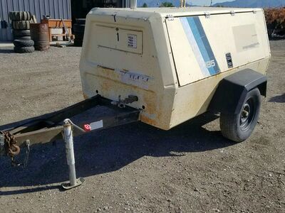 Ingresoll Rand 185 towable diesel air compressor