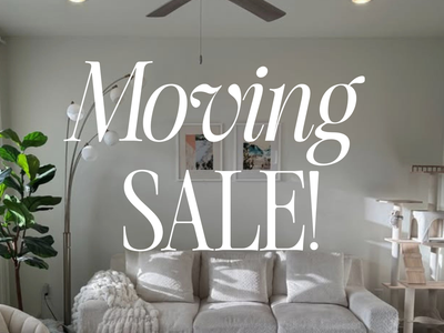Moving Sale!