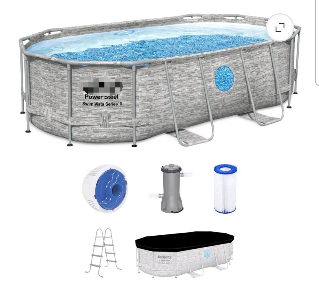 14x8x 39.5 above ground pool. 