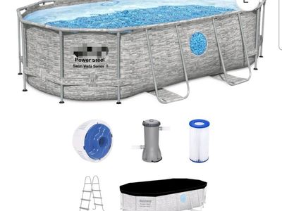14x8x 39.5 above ground pool.
