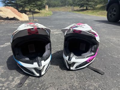 HJC Off-Road Dirt Bike Helmets - Two Available