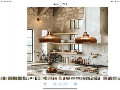 2 pendant lights