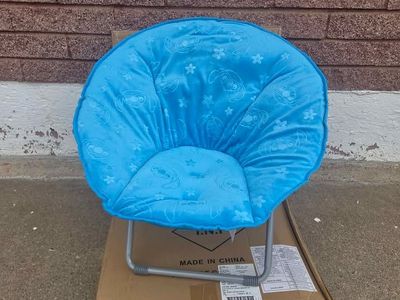 Disney Stitch 23 Kids' License Embossed Saucer Chair