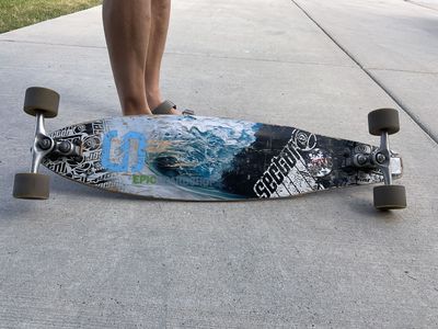 Sector 9 Epic Drop Through Longboard Skateboard - Good Condition