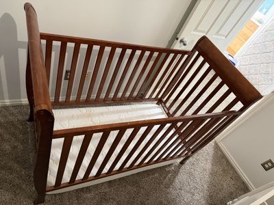 Standard Crib and Mattress