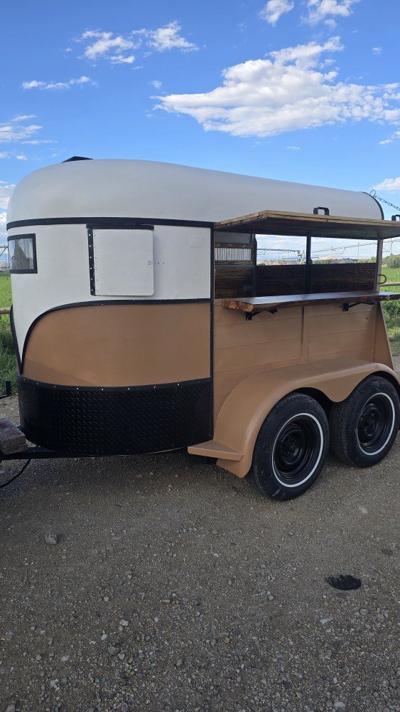 Custom Converted Horse Trailer Food / Drink Trailer