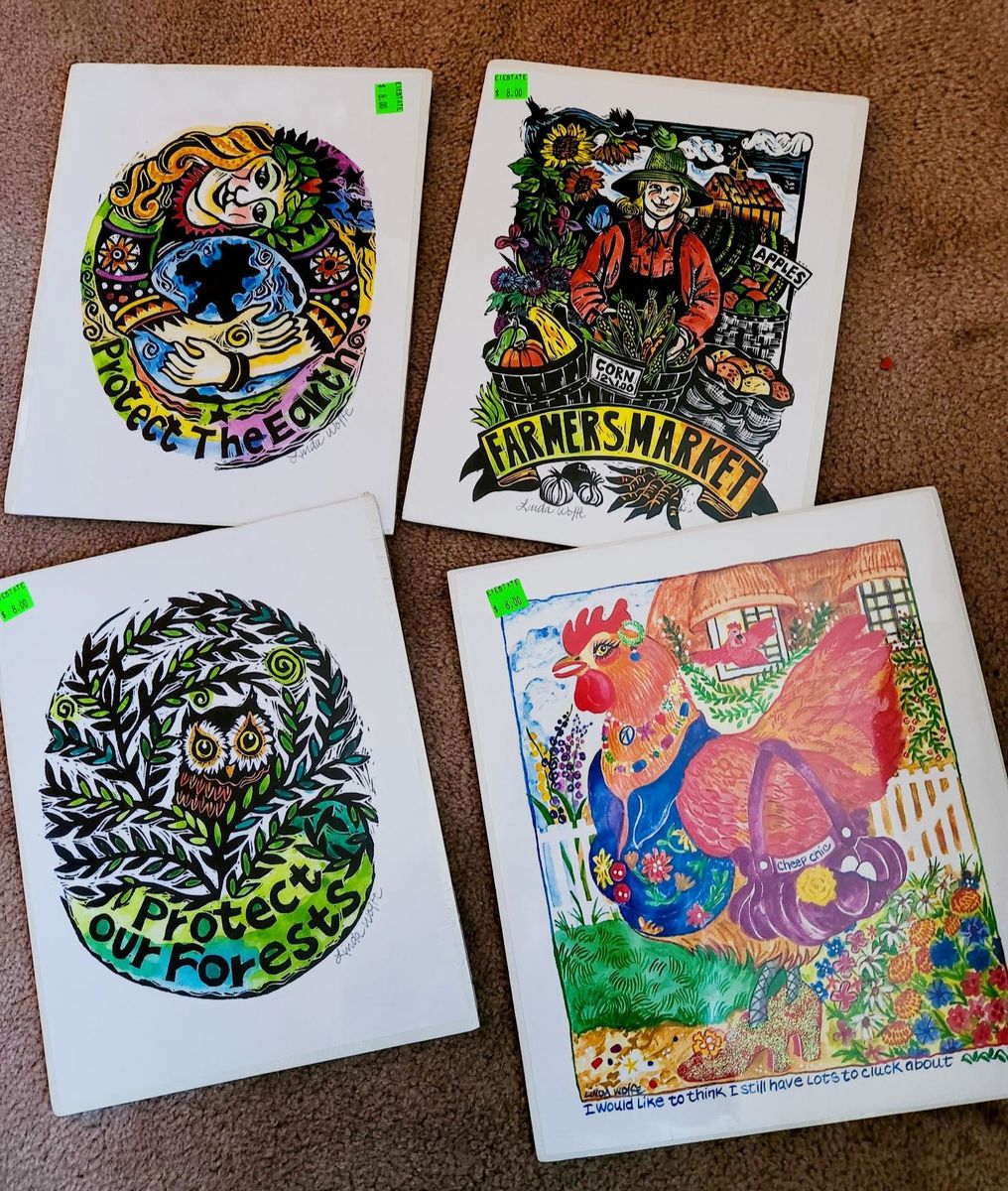 Pocatello Estate Sale — Local Artist Linda Wolfe  (Pocatello Idaho)