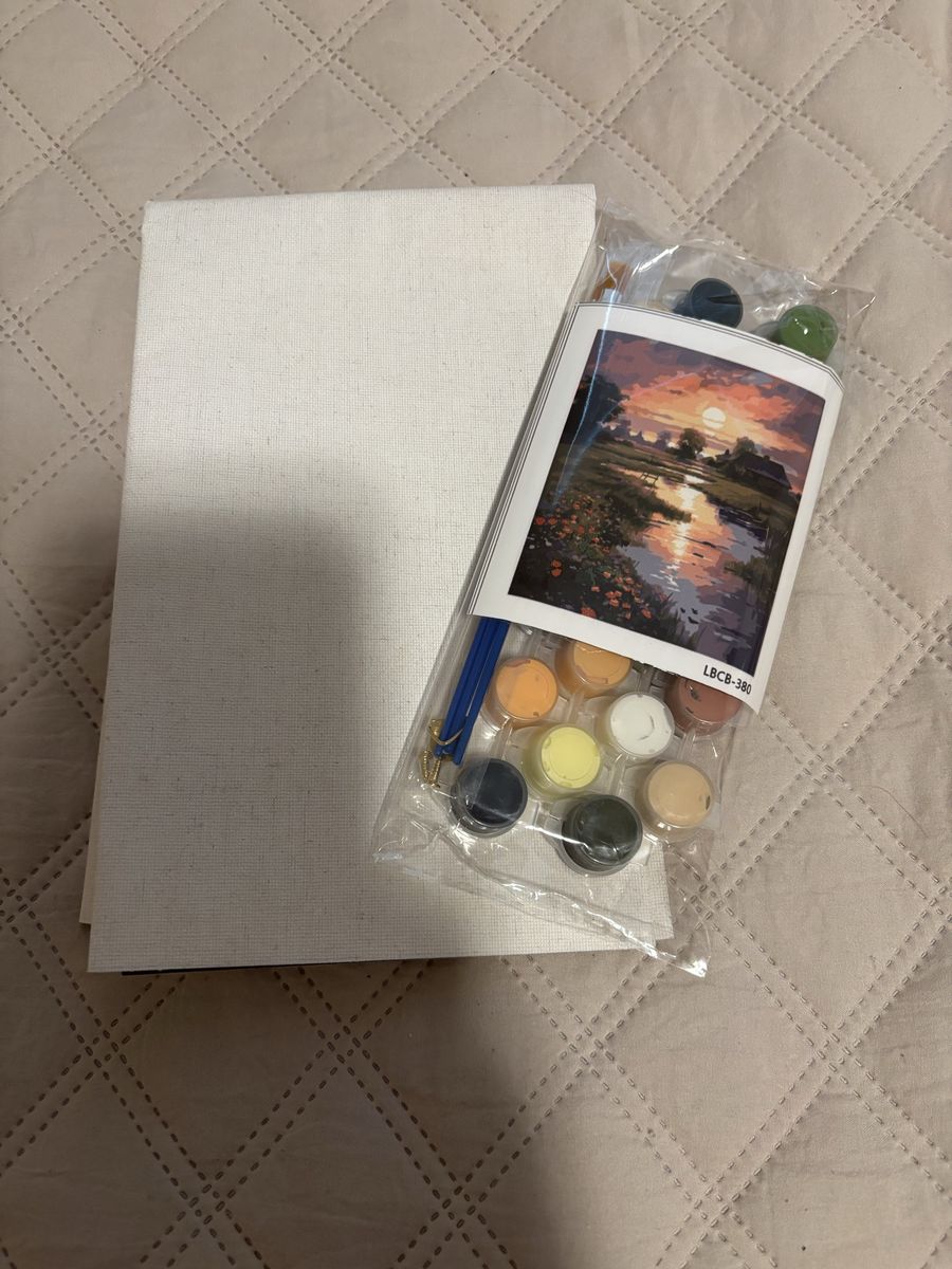 Paint by Number Sunset Kit