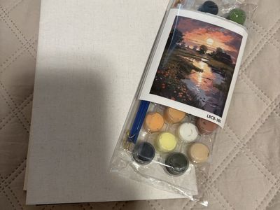 Paint by Number Sunset Kit