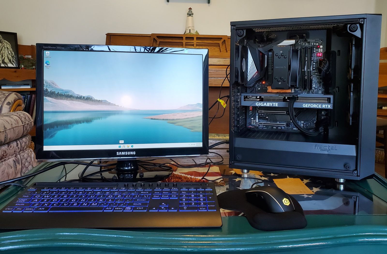 Refurbished Ryzen 9 3950X / RTX 4060 Ti Gaming & Workstation PC - 32GB RAM / 2TB NVMe