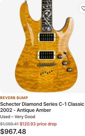 Schecter Electric Guitar Diamond Series Classic
