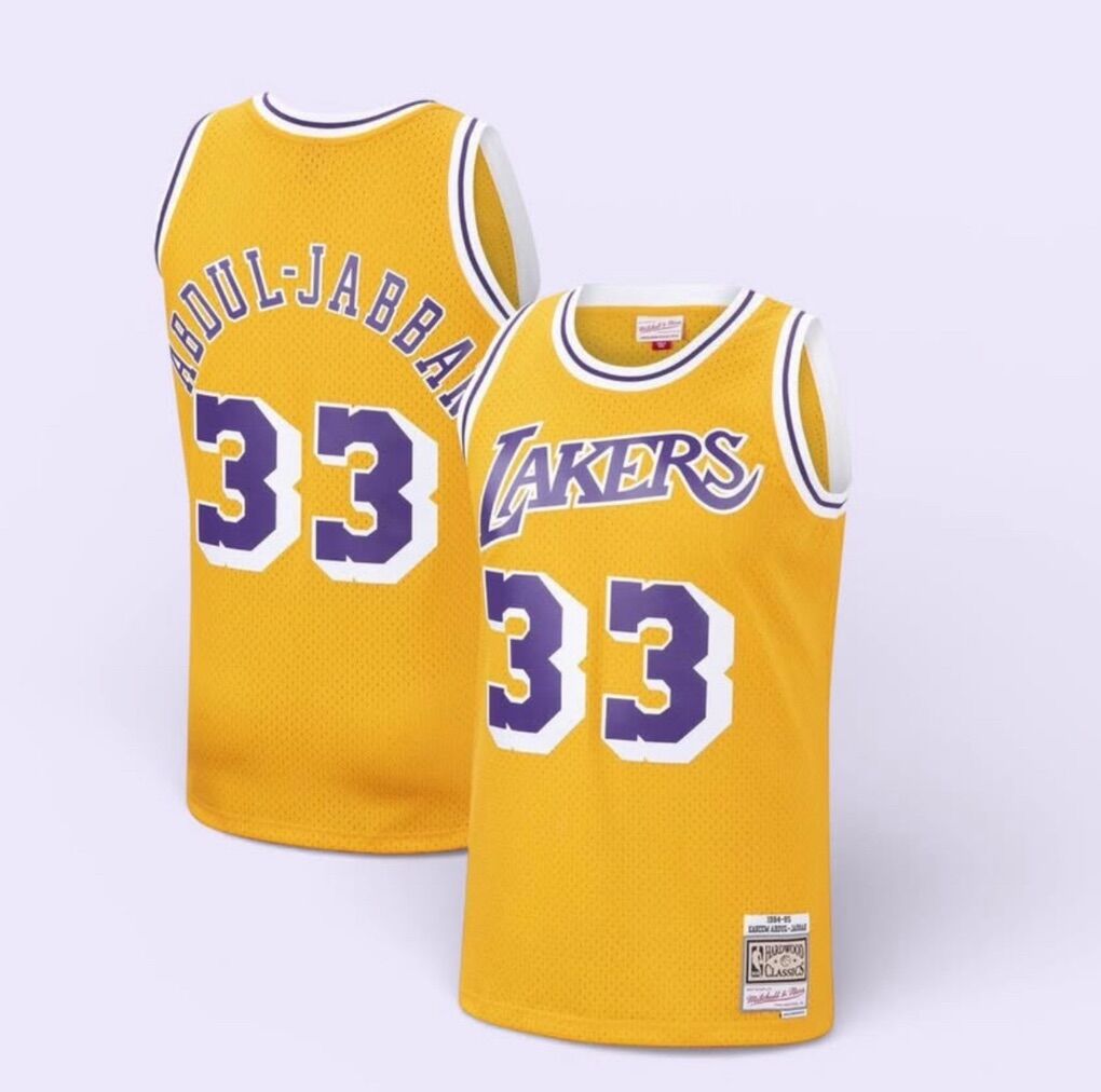 Kareem Abdul-Jabbar #33 | M & L | LA Lakers Jersey