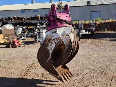 Rotating Excavator Grapple