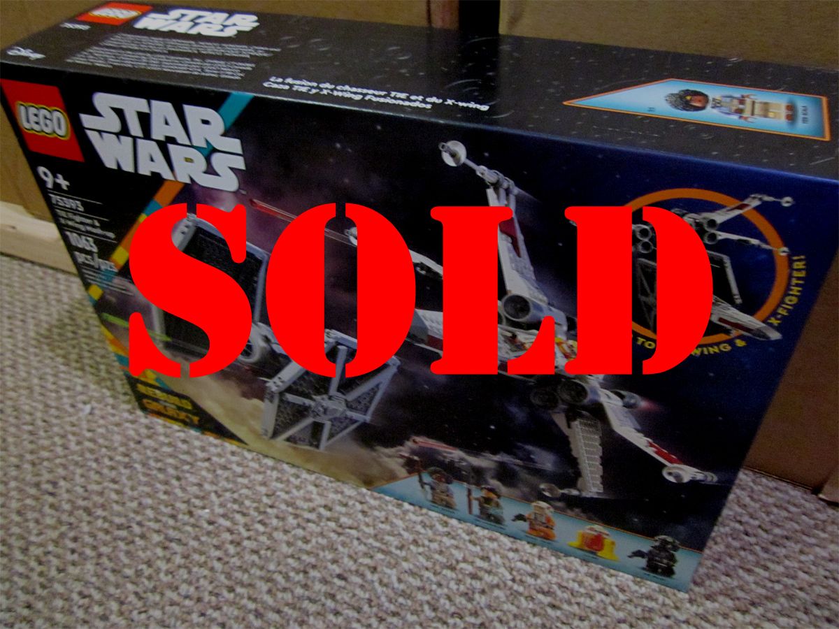 SOLD - Lego 75393 Star Wars TIE Fighter & X-Wing Mash-up New Sealed