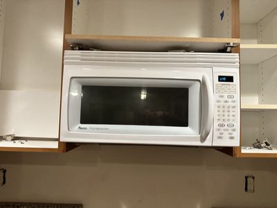 $20 – Over-the-Range Microwave (Works Great)
