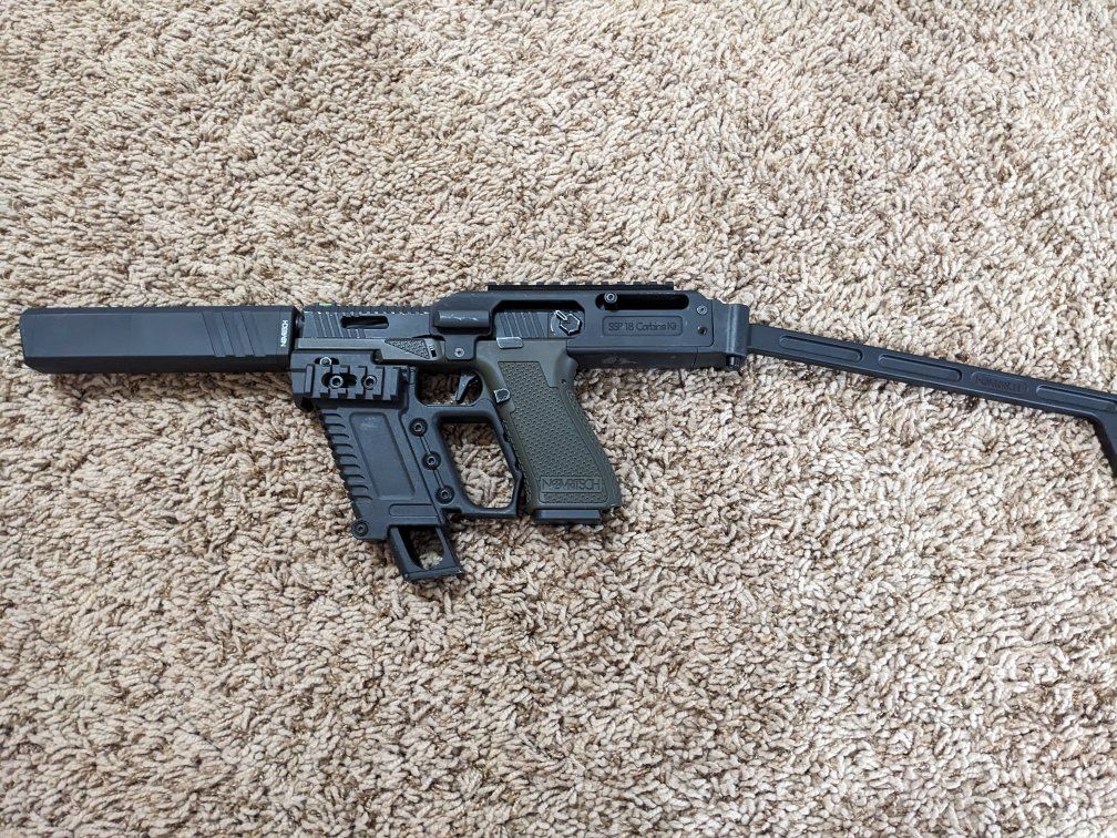 ssp18 airsoft pistol carbine