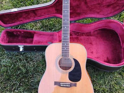 Two navaro acoustic guitar