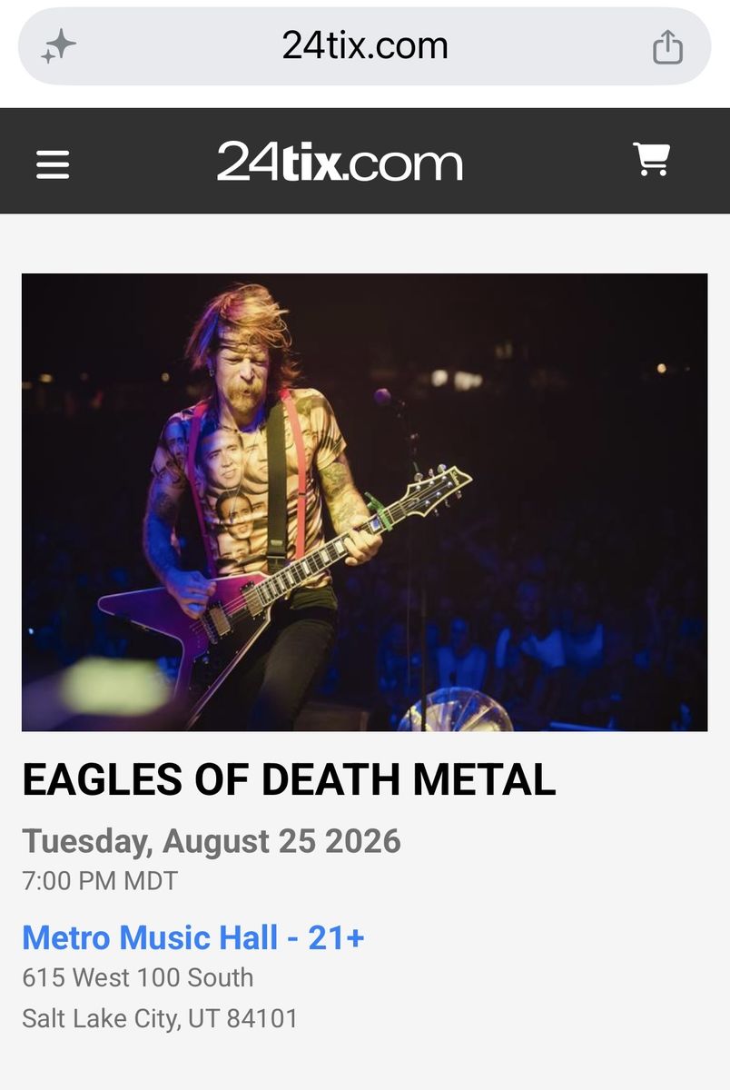 Eagles of Death Metal tickets