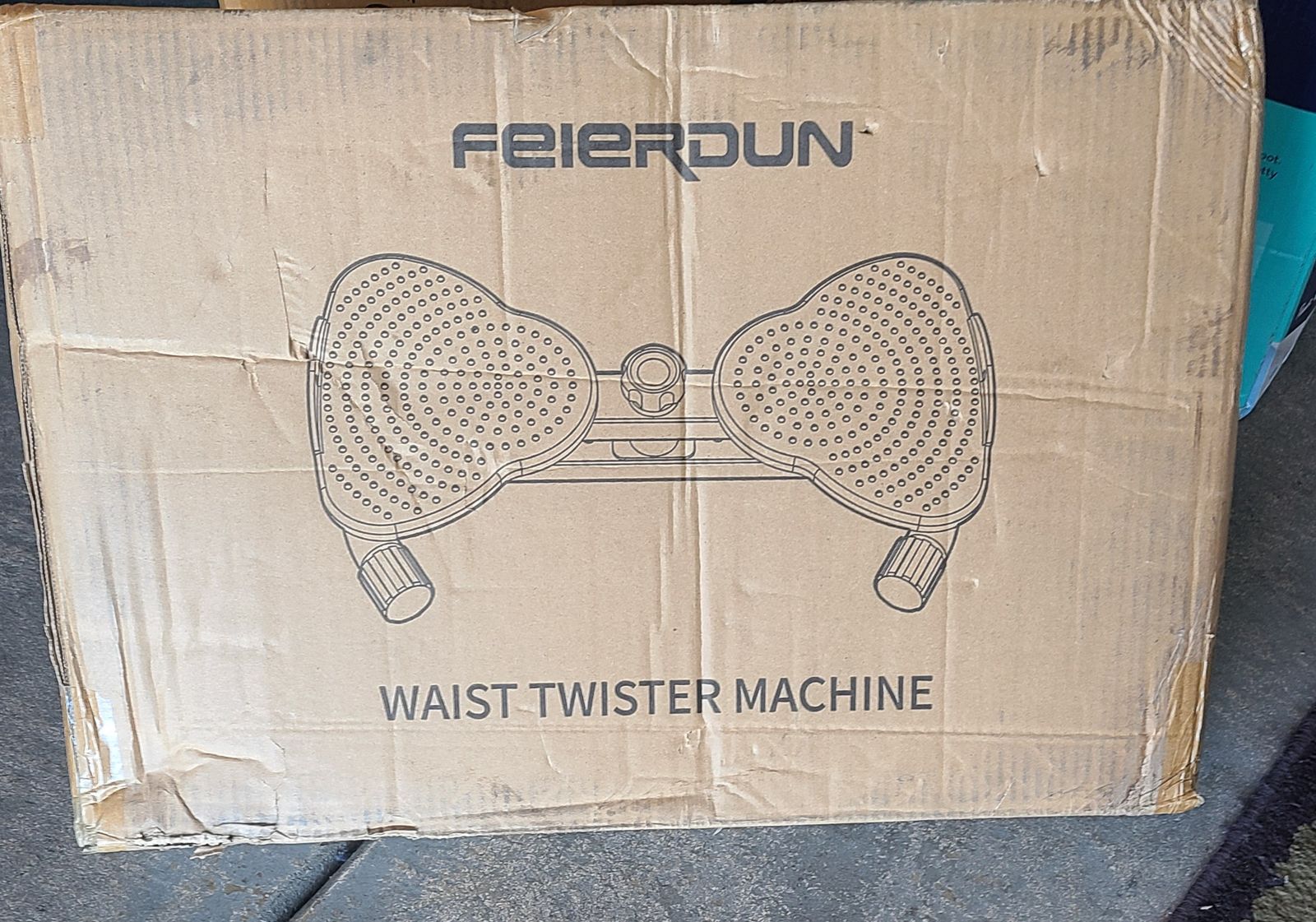 Waist twister machine